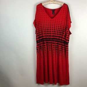Lane Bryant A-line Dress Size 18/20 V Neck